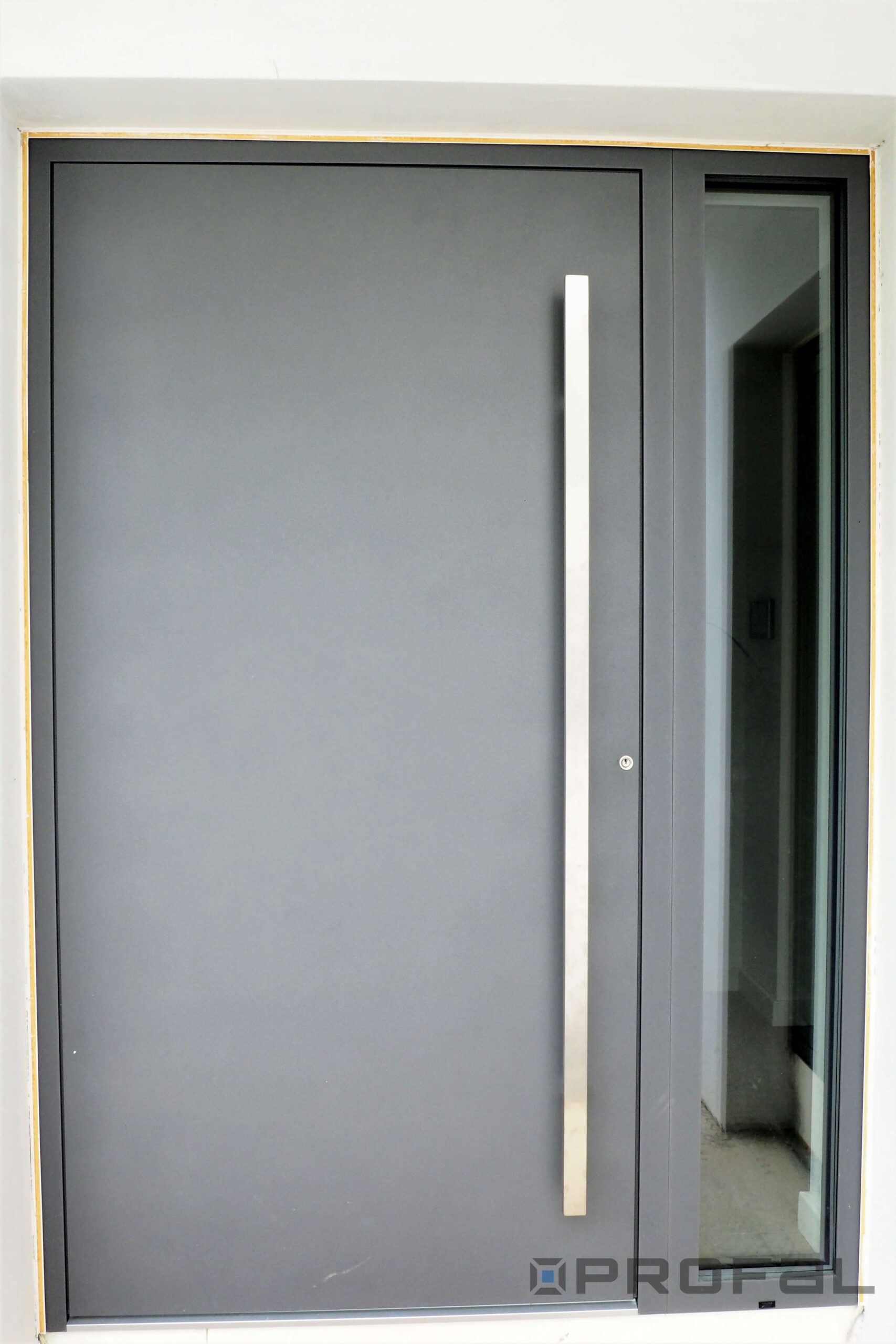 DECALU-PANEL-DOOR- Aluminium windows and doors manufacturer UK - Profal Aluminium