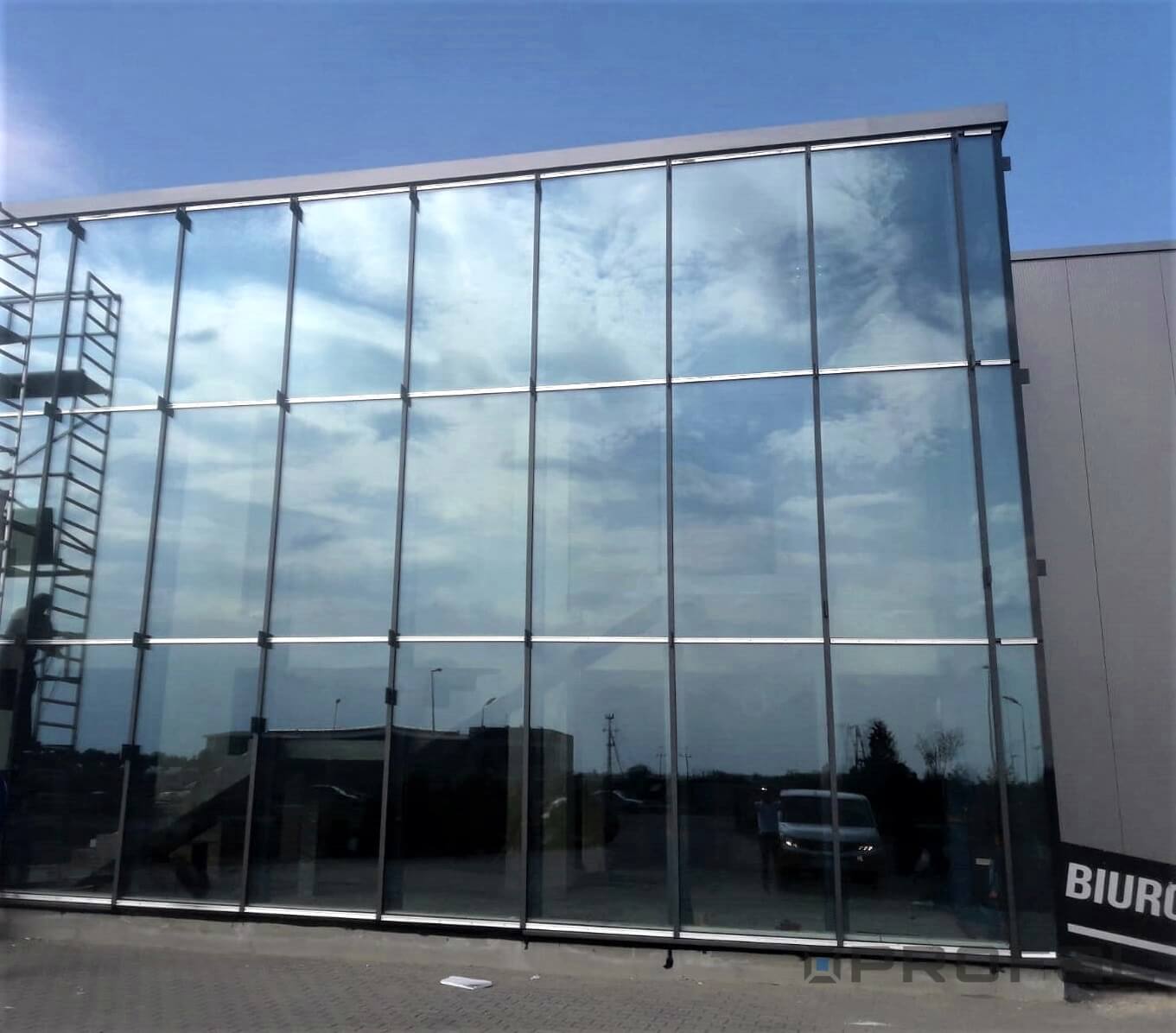 curtain-wall-manufactured Aluminium windows and doors manufacturer UK - Profal Aluminium