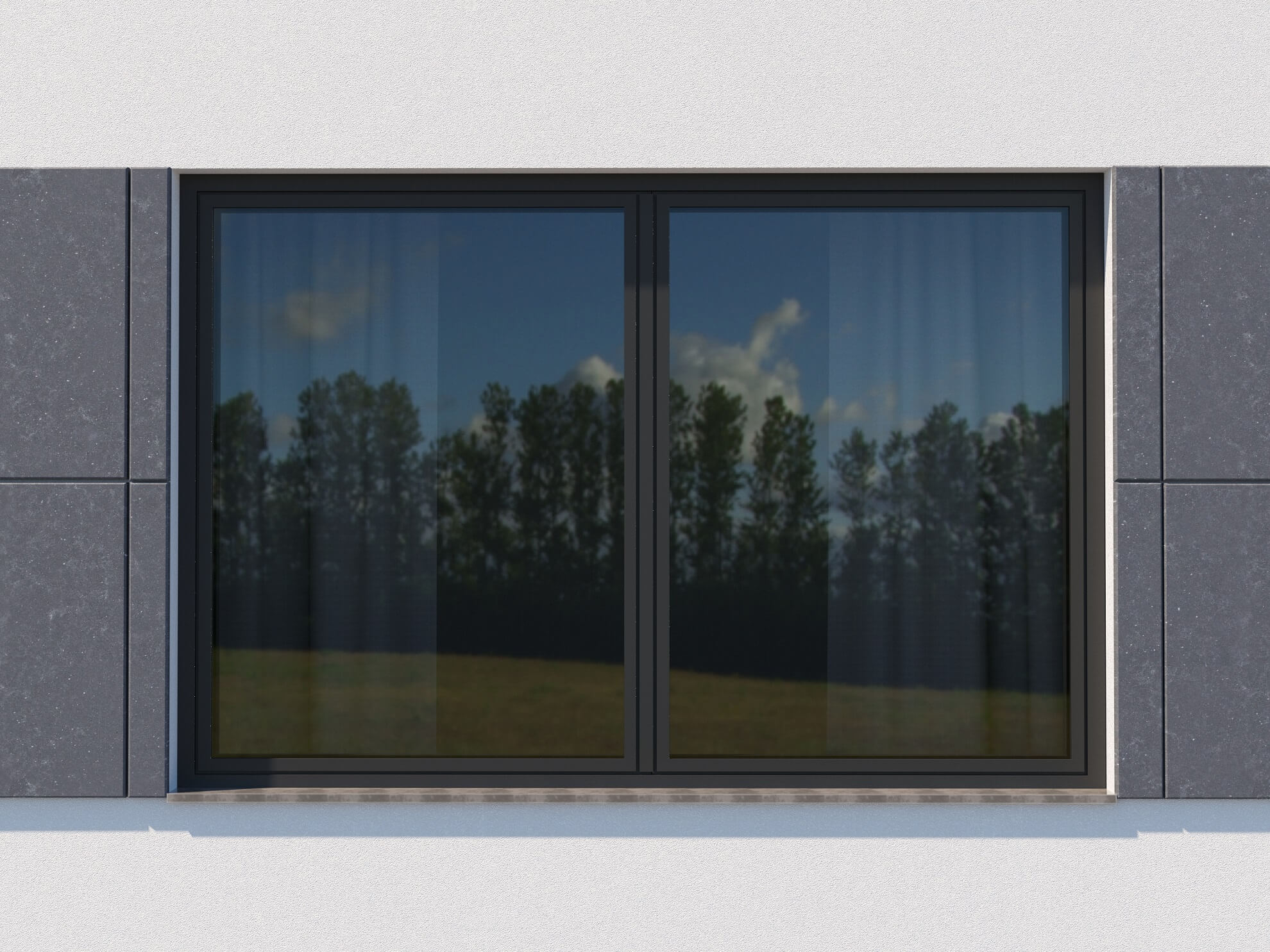 Standard windows - Aluminium windows and doors manufacturer UK - Profal Aluminium